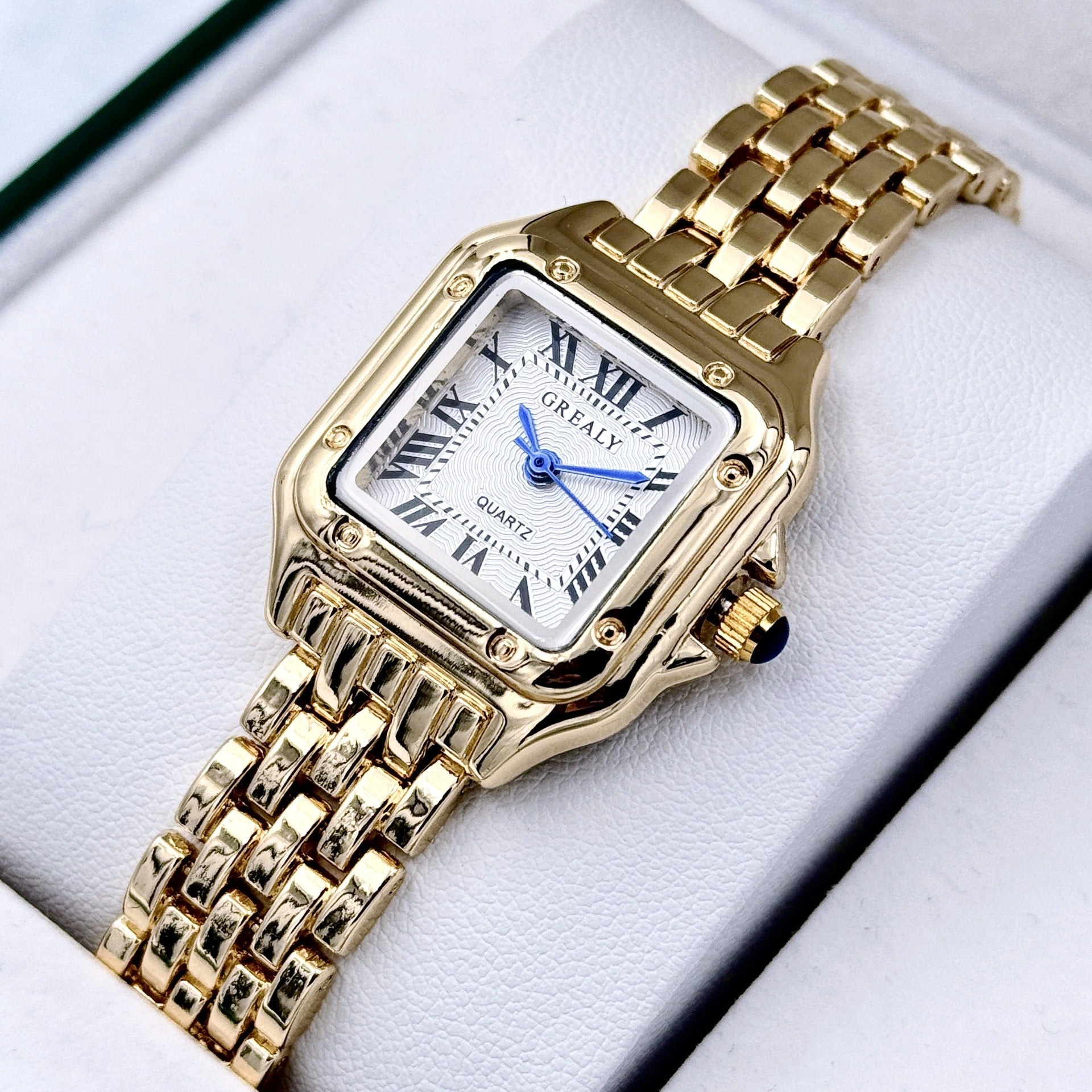 Vintage Style Square Women’s Watch