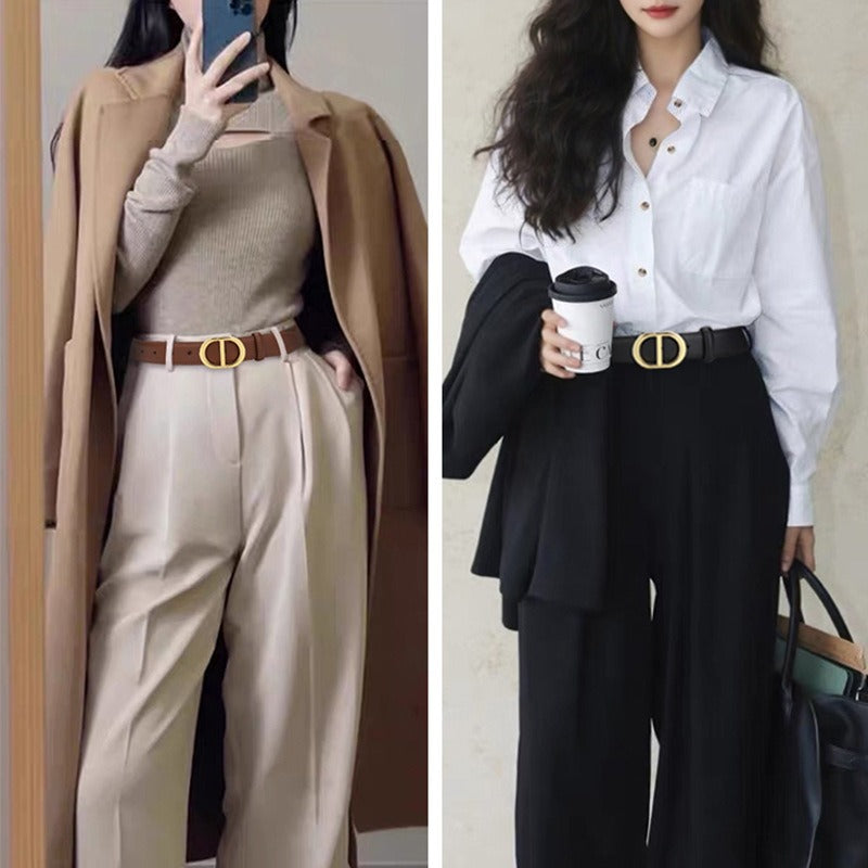 Fashionable Genuine Leather Waist Belt