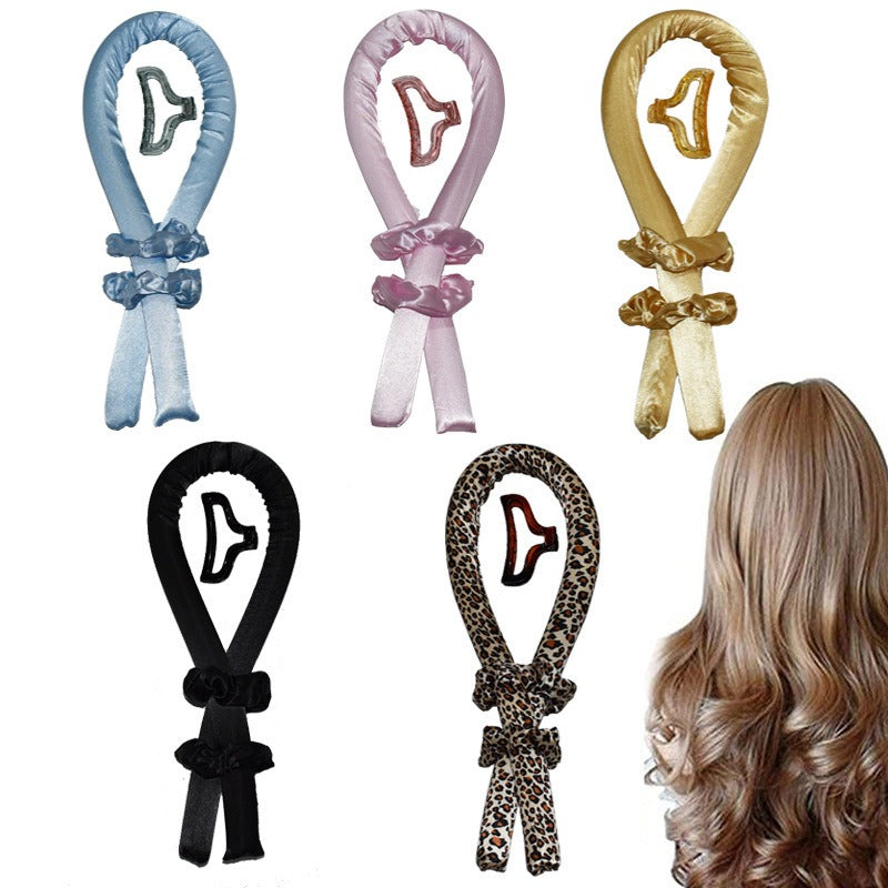 Multi Color Rubber Heat Free Curling Iron