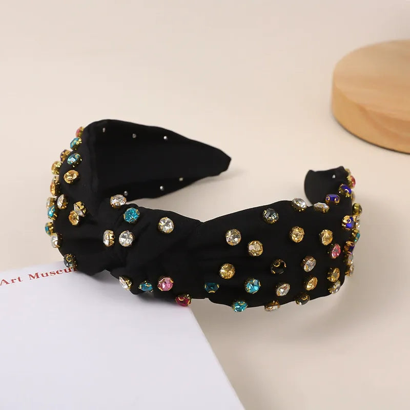 Wide Fabric Knotted Headband
