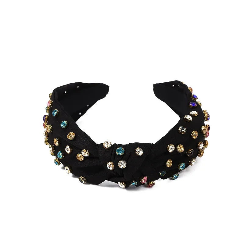 Wide Fabric Knotted Headband