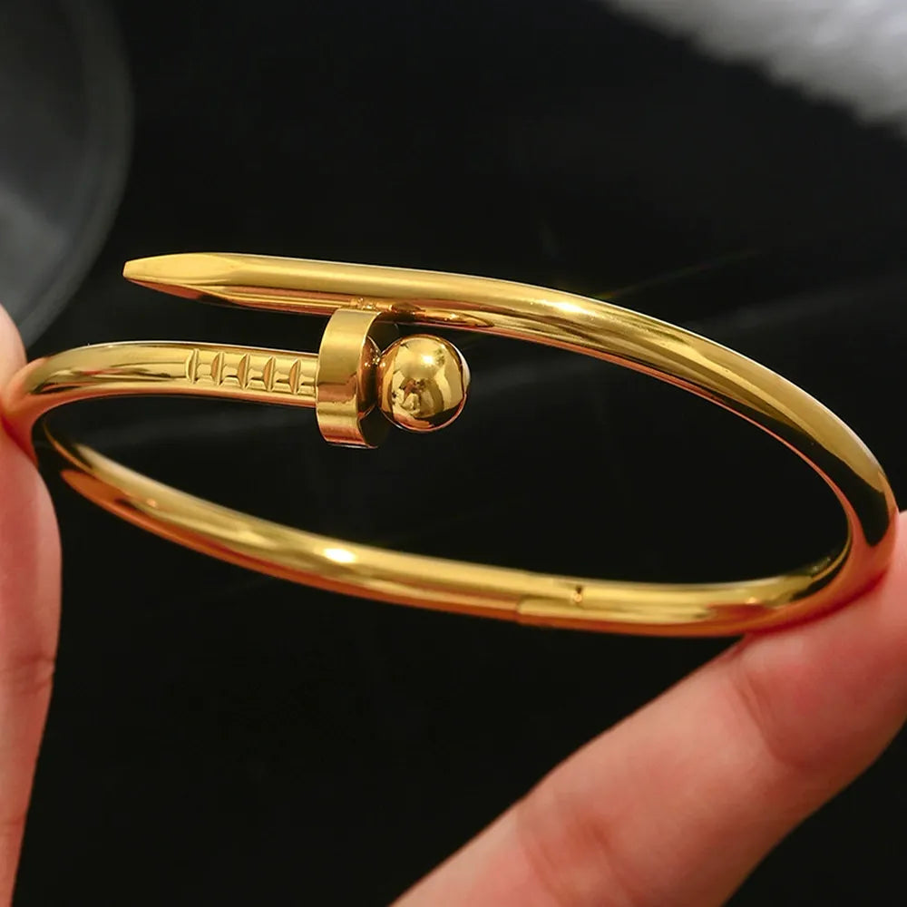 Luxury 18K Gold Plated Bracelet Set for Women