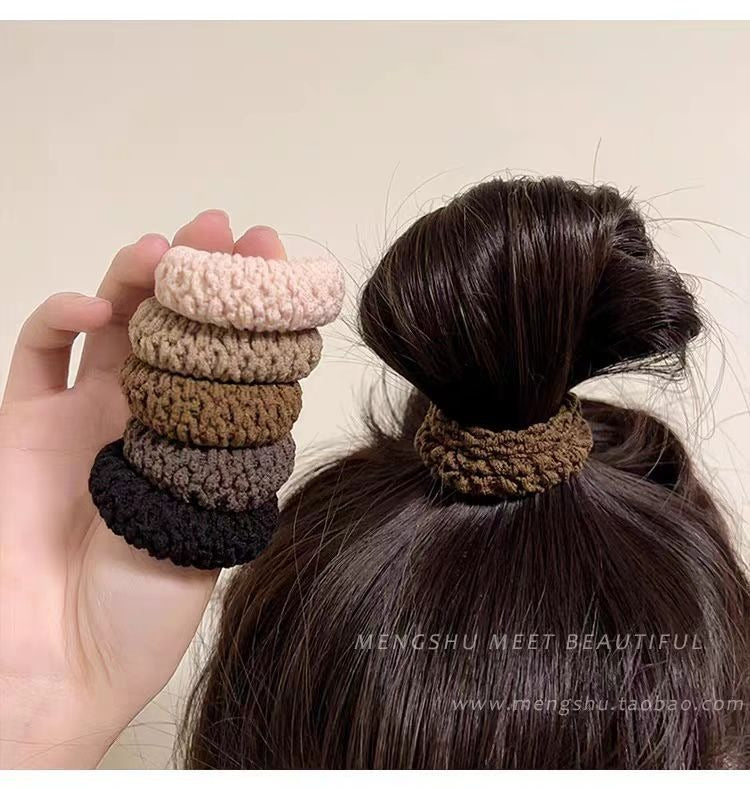 Thick Fitness Elastic Head Band (8 Pcs Set)