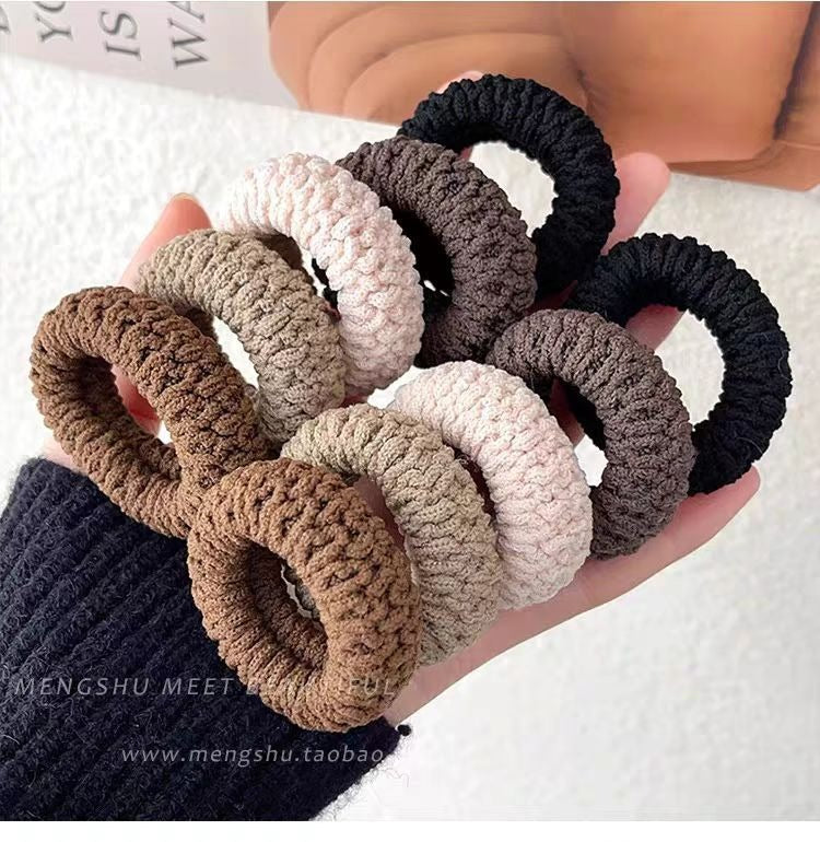 Thick Fitness Elastic Head Band (8 Pcs Set)