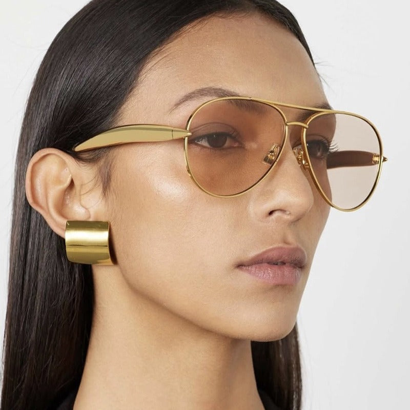 Toad-Shape Retro Street Sunglasses