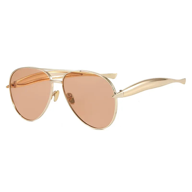 Toad-Shape Retro Street Sunglasses