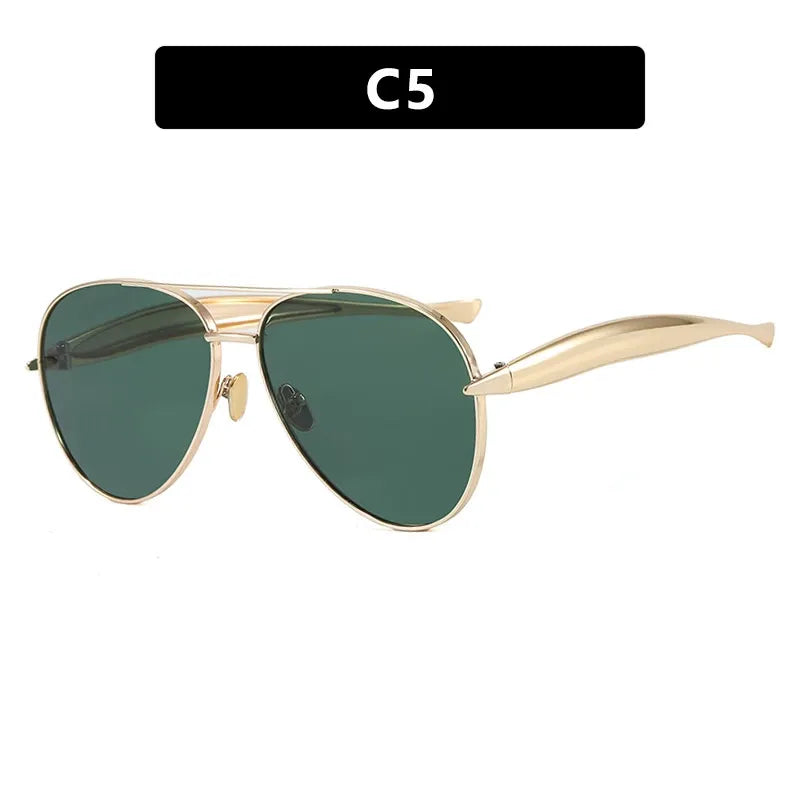 Toad-Shape Retro Street Sunglasses