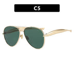 Toad-Shape Retro Street Sunglasses