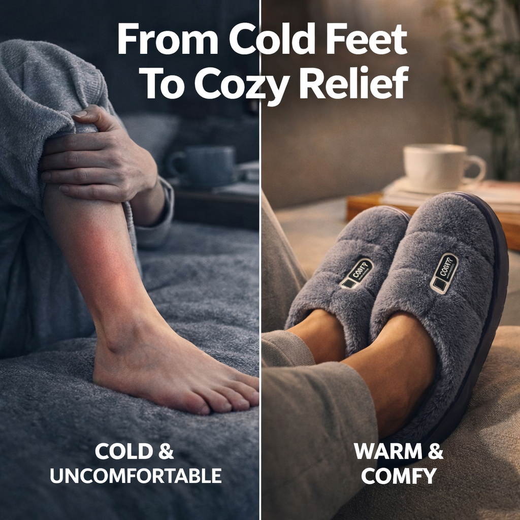 CozyFeet - Warm Fur Home Slippers