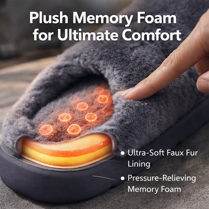 CozyFeet - Warm Fur Home Slippers
