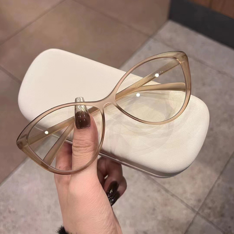 Fashionable Cat-Eye Women’s Retro Glasses - Tortoise Shell Frame