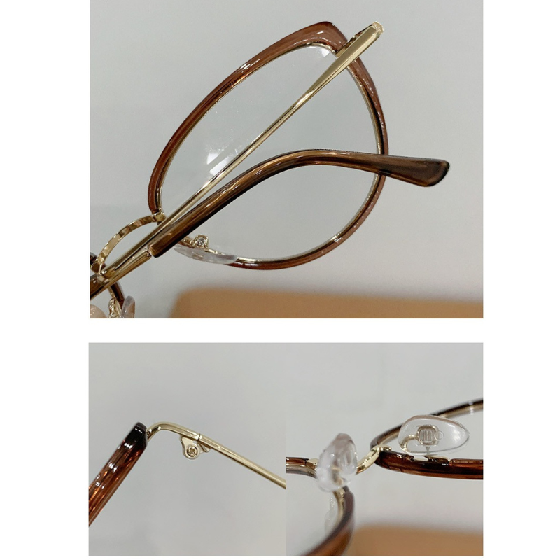 Cross-Border Fashion Photochromic Glasses - Gradual Tea