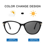 Stylish Contrasting High-End Glasses - Khaki