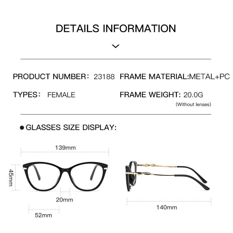 Stylish Contrasting High-End Glasses - Khaki