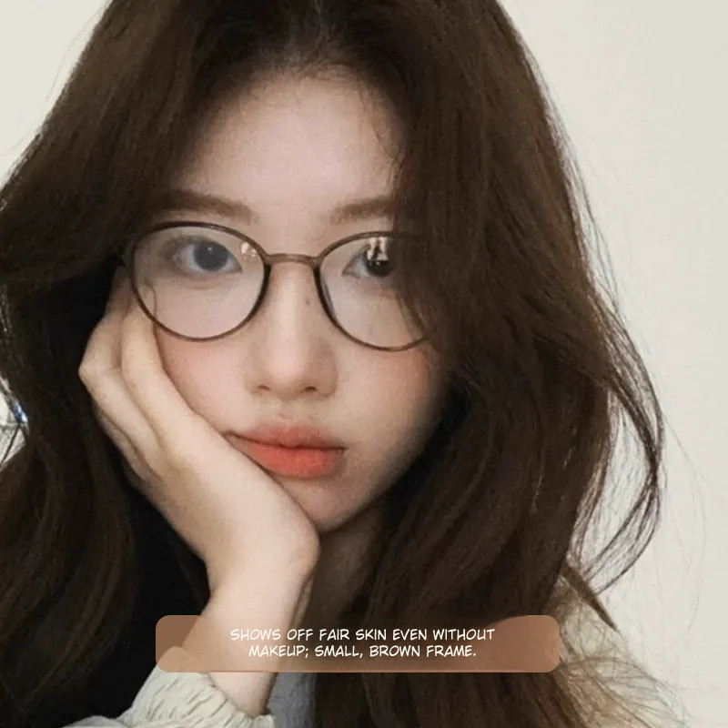 Classic Round Frame Anti-Blue Glasses