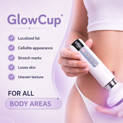 GlowCup – Cellulite and Skin Tightening with Red Light and Cupping