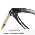 Trendy Oversized Anti Blue Glasses