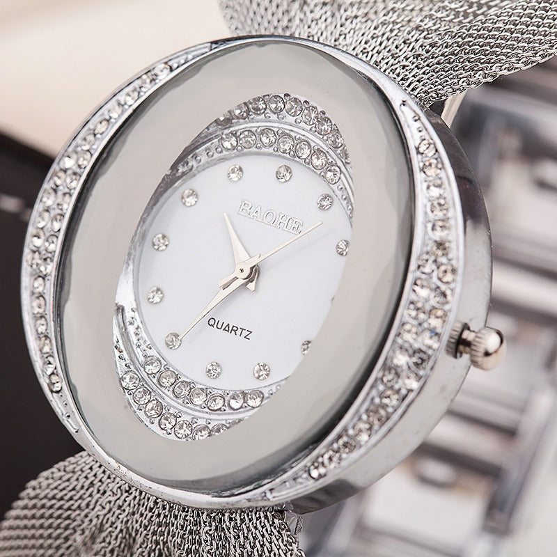 Women’s Elegant Mesh Bracelet Watch