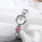 Quartz Pointer Round Dial Bracelet Watch