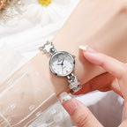 Quartz Pointer Round Dial Bracelet Watch