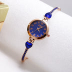 Women’s Love Heart Bracelet Quartz Watch
