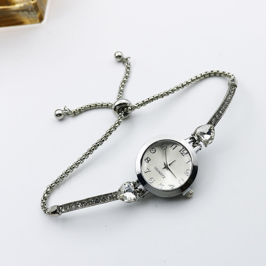 Women’s Love Heart Bracelet Quartz Watch