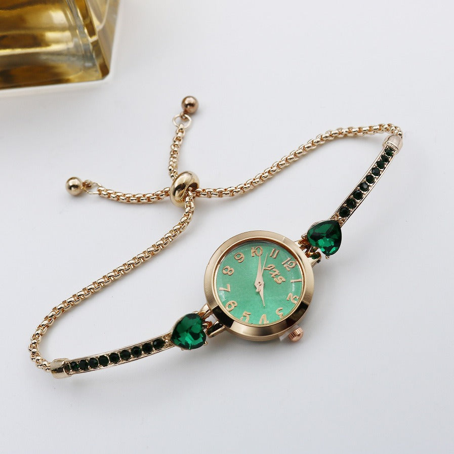 Women’s Love Heart Bracelet Quartz Watch