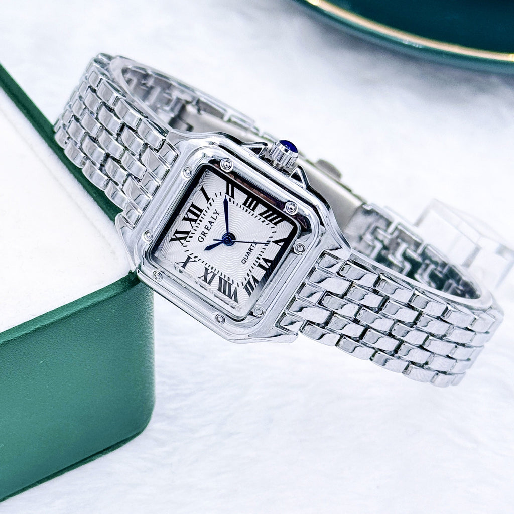 Vintage Style Square Women’s Watch
