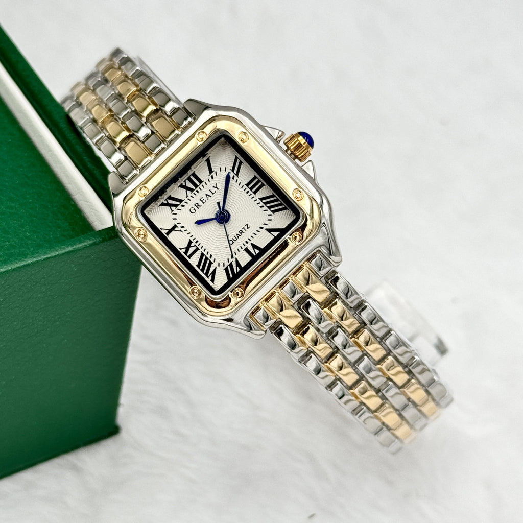 Vintage Style Square Women’s Watch