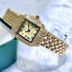 Vintage Style Square Women’s Watch
