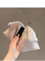 Luxury Bow Mesh Ribbon Hair Clip