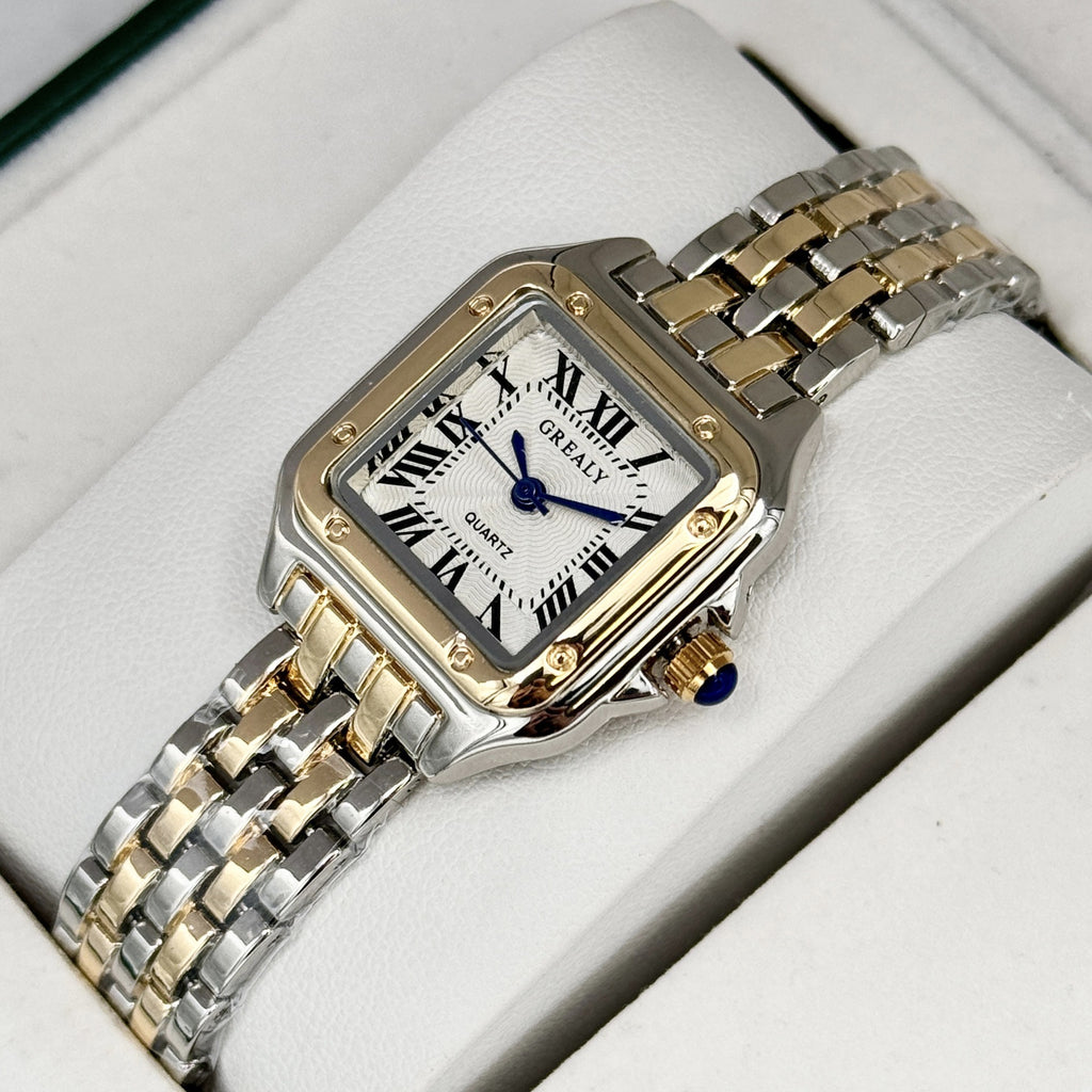 Vintage Style Square Women’s Watch